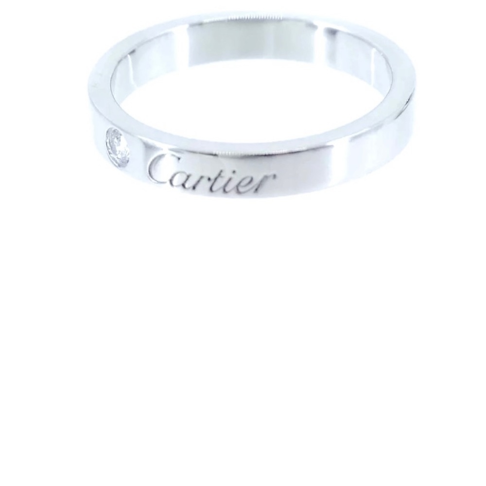CARTIER - Alliance C Ring Diamond
Platinum size 52